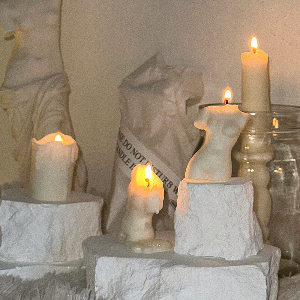 K-Lifestyle OHZETI CANDLE Torso Candle Set