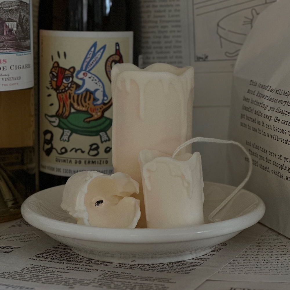 K-Lifestyle OHZETI CANDLE Melted Candle Set