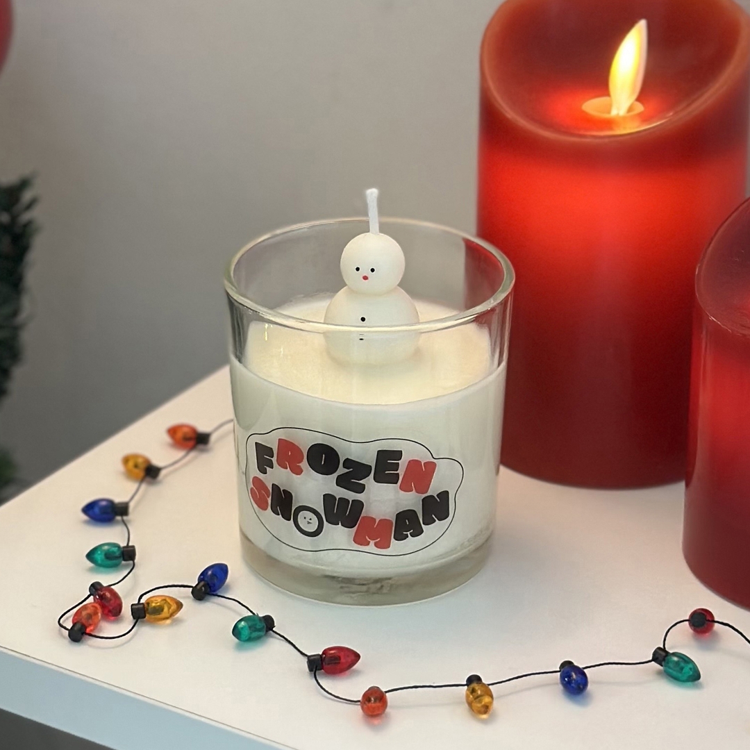 K-Lifestyle OHZETI CANDLE Little Snowman Candle