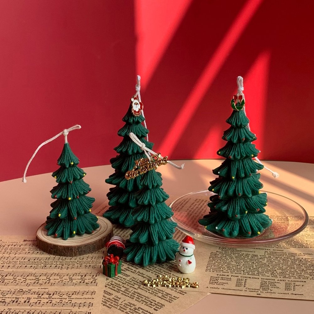K-Lifestyle OHZETI CANDLE Christmas Tree Candle Set (Random)