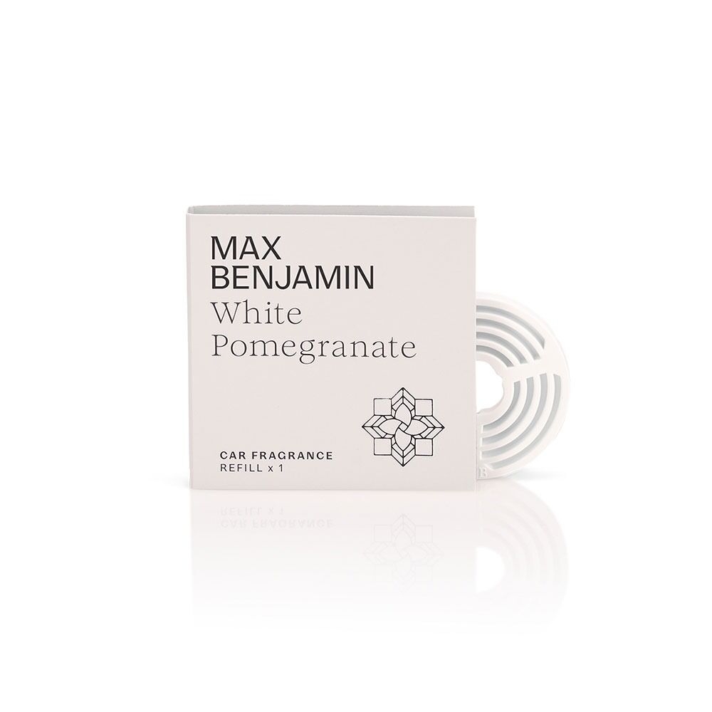 K-Lifestyle Max Benjamin Classic Car Air Freshener Refill White Pomegranate / MB-RB-CFR03