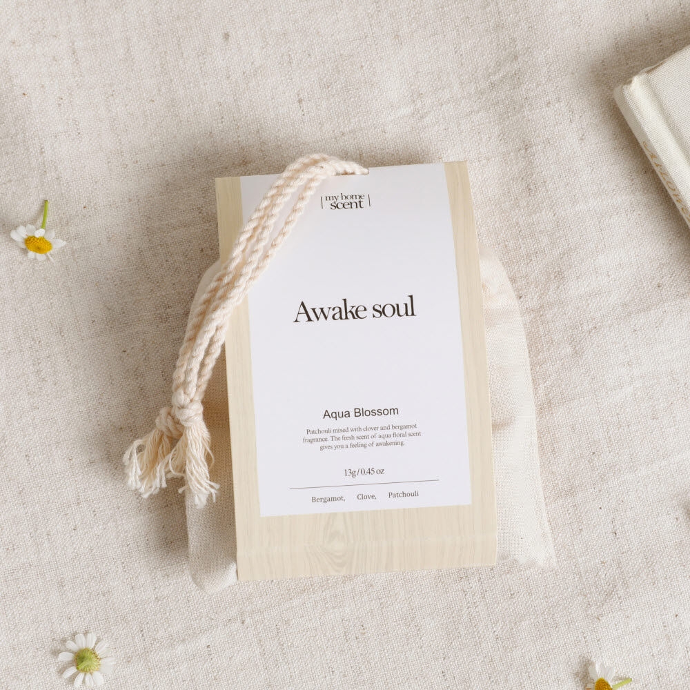K-Lifestyle Modern House My Home Scent Awake Soul Linen Sachet
