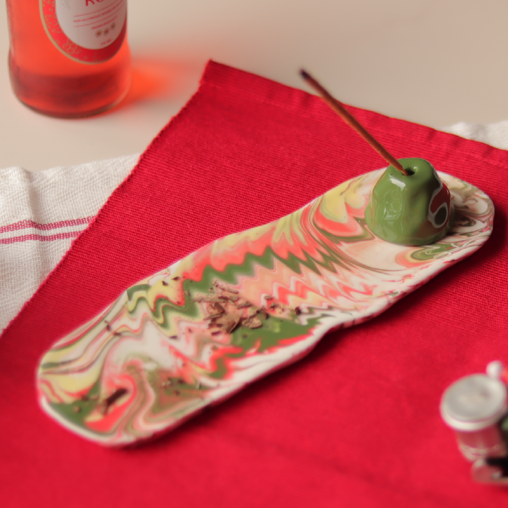 K-Lifestyle OMG CERAMIC Christmas Incense Set