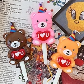 K-Lifestyle Maison de aloha Love Bear Candle