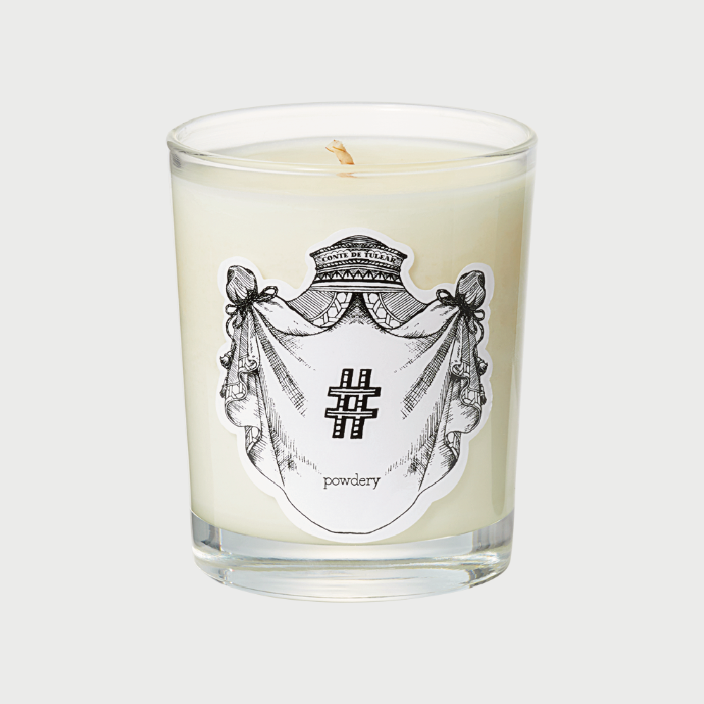 K-Lifestyle CONTEDETULEAR Classic Candle # POWDERY