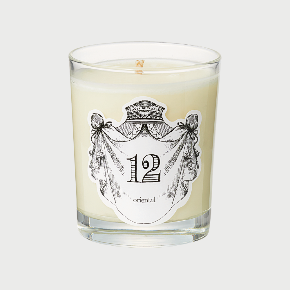 K-Lifestyle CONTEDETULEAR Classic Candle 12 ORIENTAL