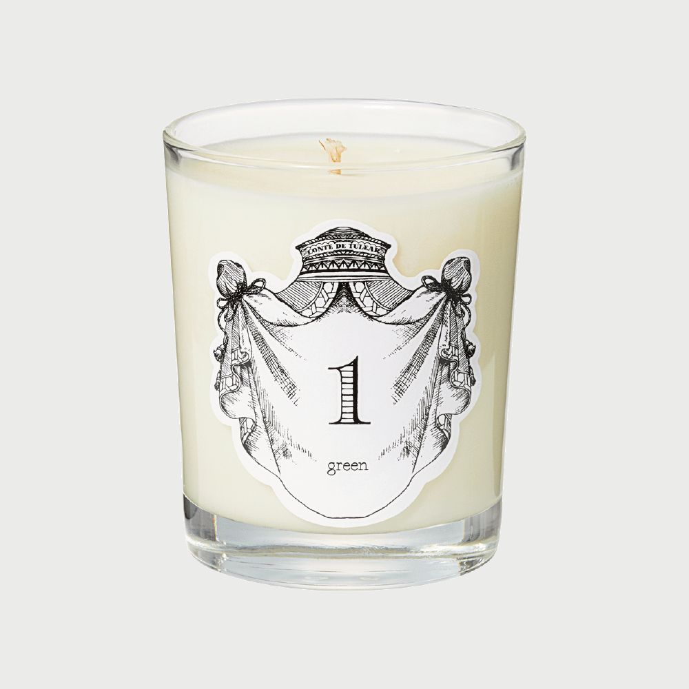 K-Lifestyle CONTEDETULEAR Classic Candle 1 GREEN