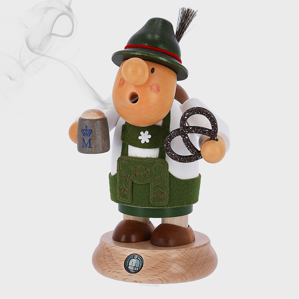 K-Lifestyle KLEINKUNST AUS DEM ERZGEBIRGE MULLER GMBH Bavaria Incense Cone Holder