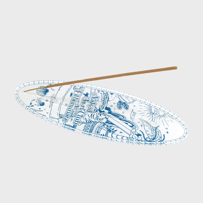 K-Lifestyle F.ILLUMINATE X Naked Surf Club Incense Holder - White