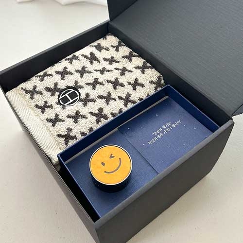 K-Lifestyle SONGWOL TOWEL Premium Diffuser Towel Return Gift Car (Smile Diffuser 1 + X/Square 1)