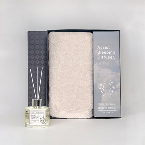 K-Lifestyle SONGWOL TOWEL Premium Diffuser Towel Favors Sleep B