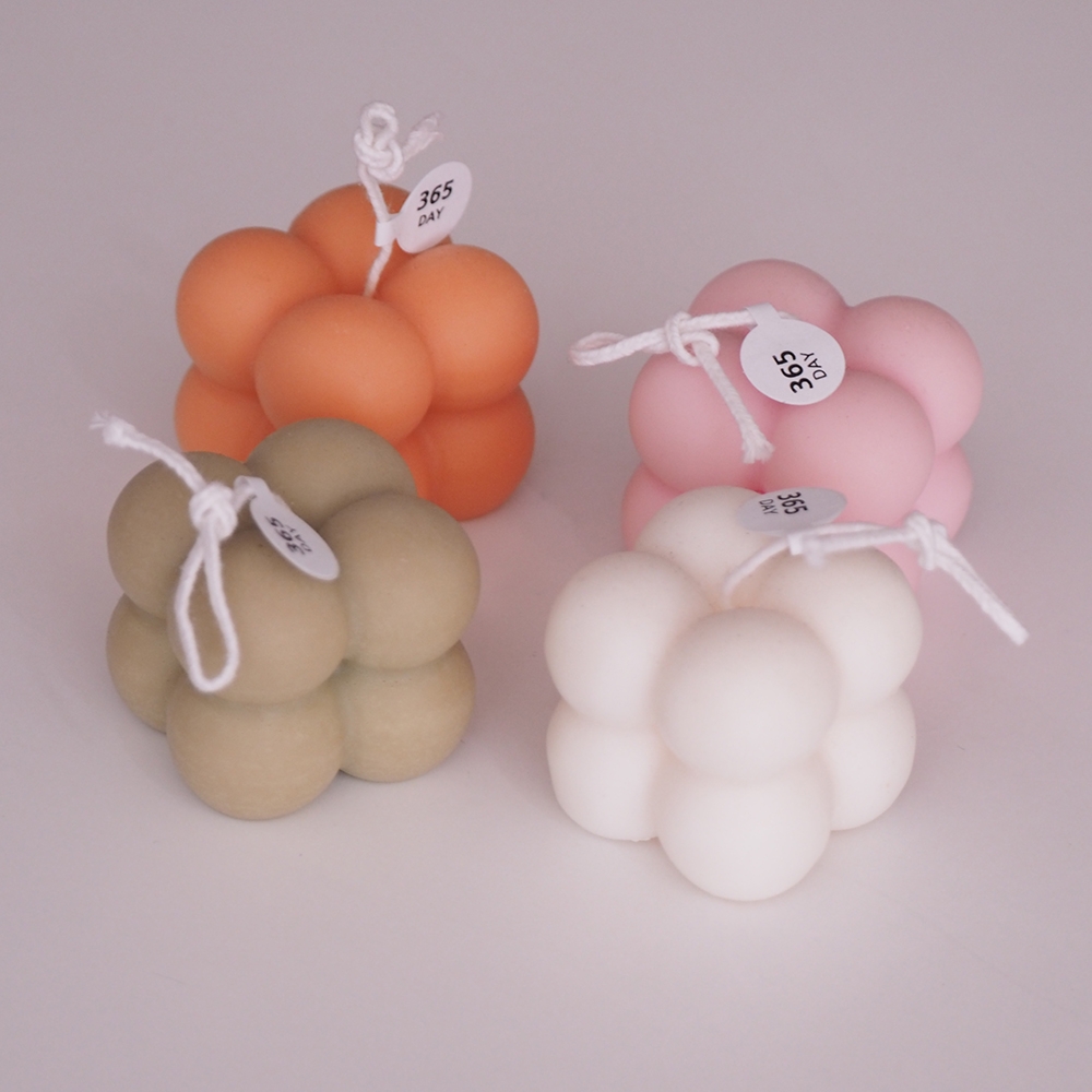 K-Lifestyle 365day Mini Cube Candle / Designer Candle