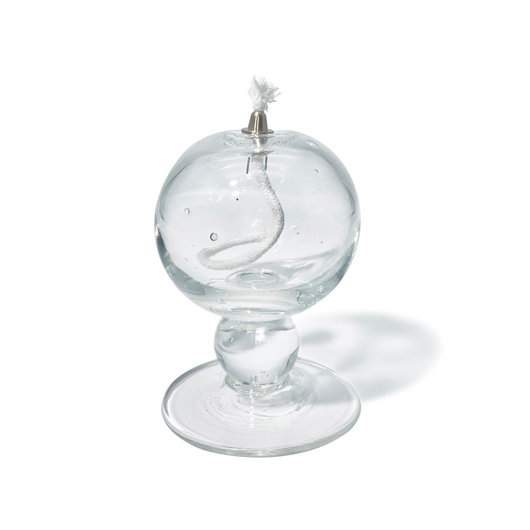 K-Lifestyle MARVER Goblet Lantern_Lantern Vase Goblet Candlestick Fire Gazing Diffuser Handcrafted Glass Art