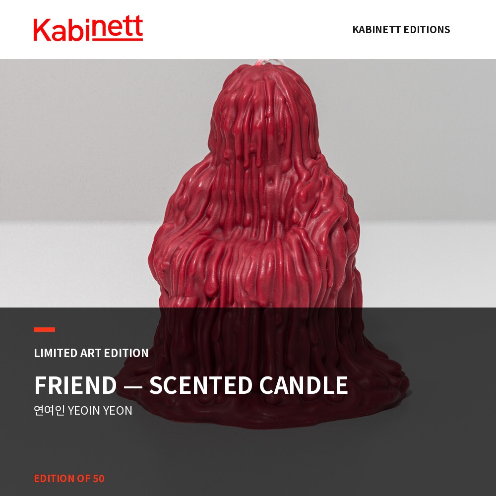 K-Lifestyle KABINETT Small works of art encountered through scent, Yeonyeoin Art Candle - FRIEND