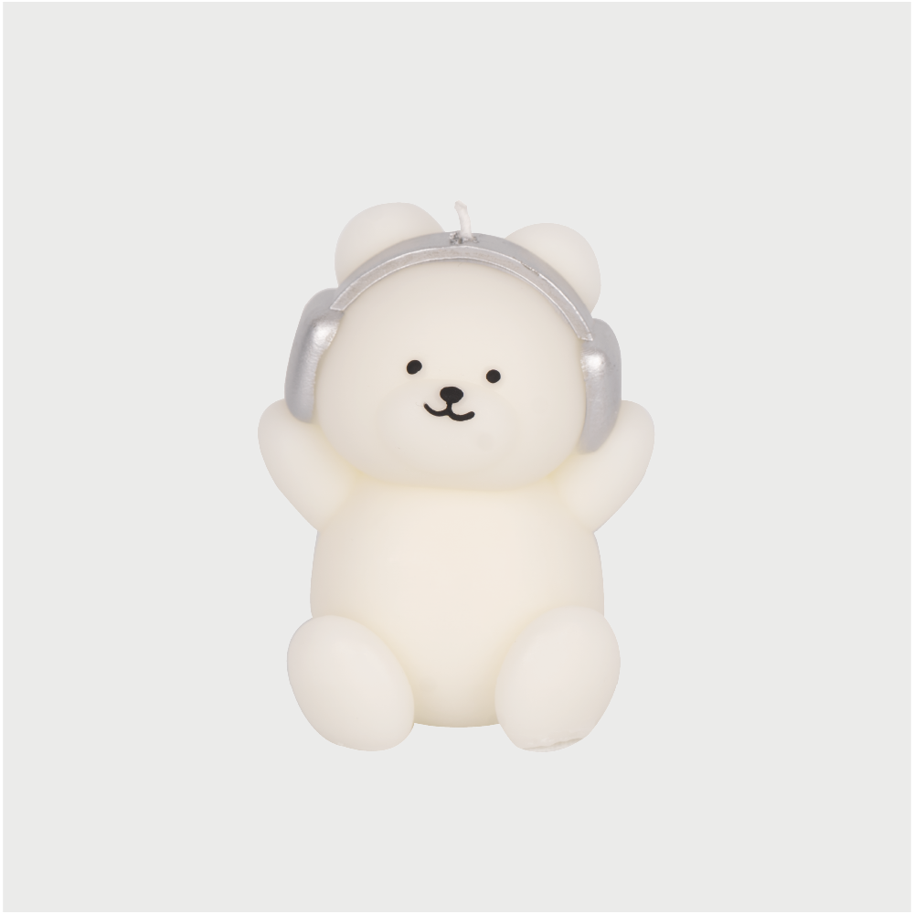 K-Lifestyle LIGHTUPSTUDIO Headphone Bear Candle