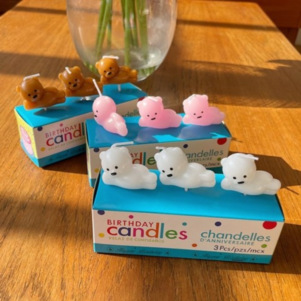 K-Lifestyle Maison de aloha Welcome to Bear Candle