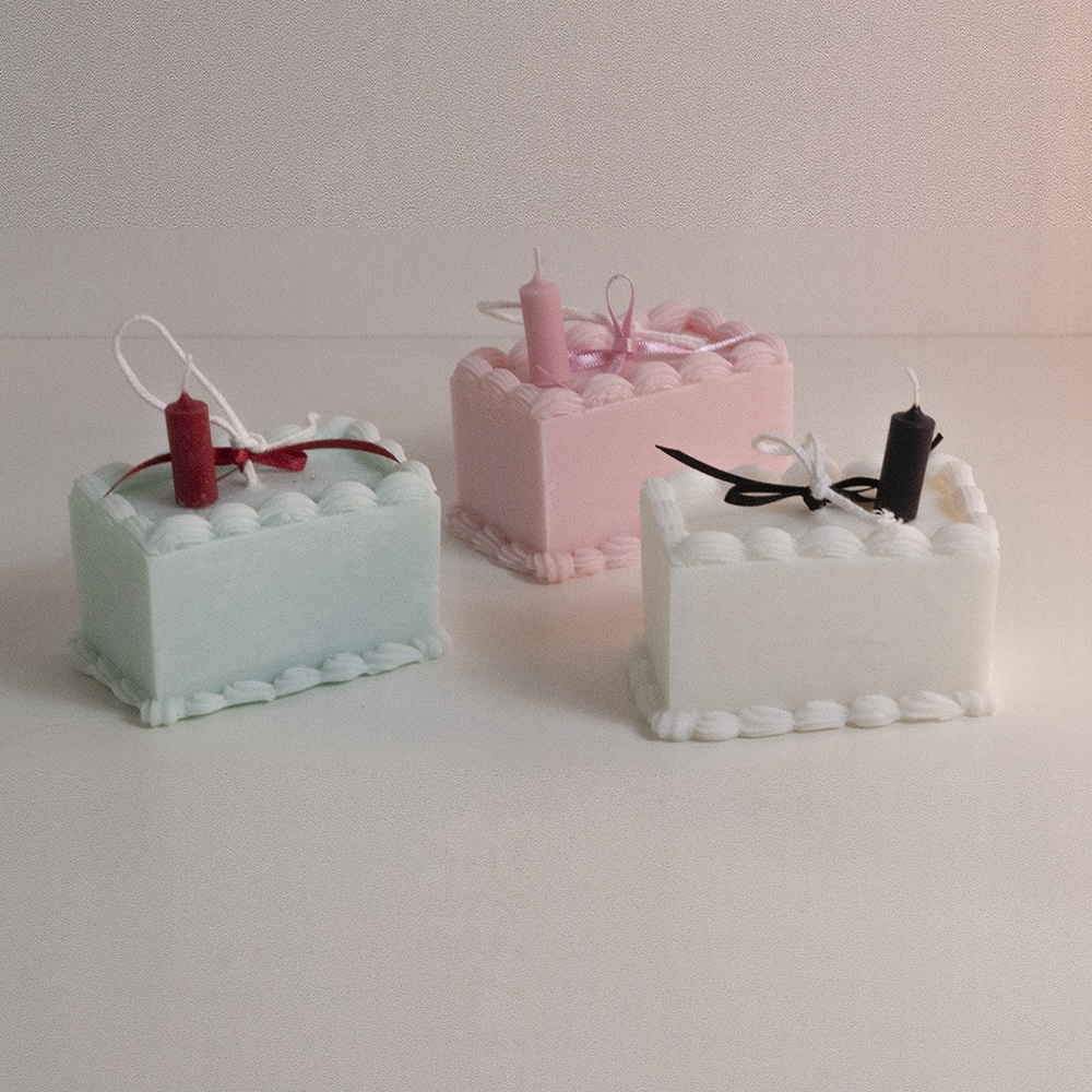 K-Lifestyle 365day Shushu Cake Candle / Designer Candle