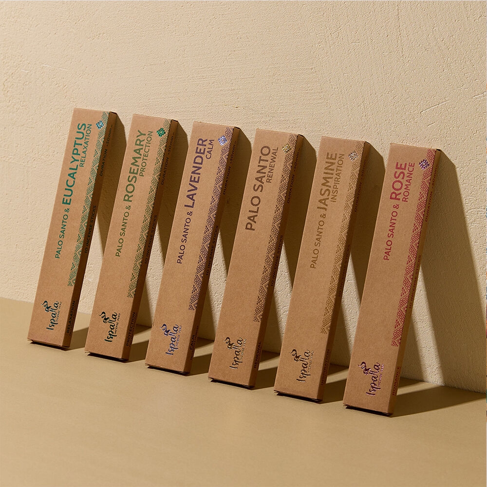 K-Lifestyle STAY POSITIVE Ispalla Palosanto Natural Incense Sticks