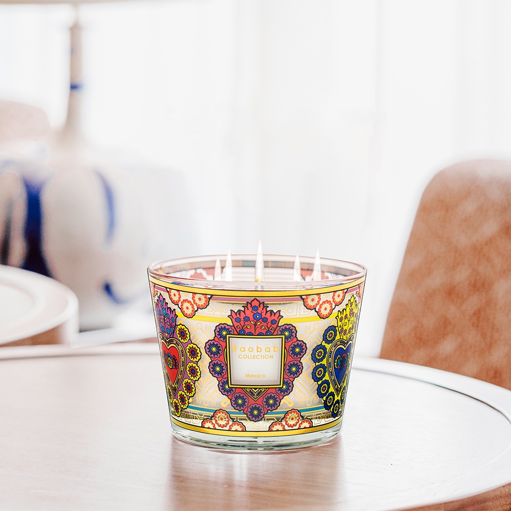 K-Lifestyle BAOBAB COLLECTION Max 10 City Candle 500g Mexico (500g)