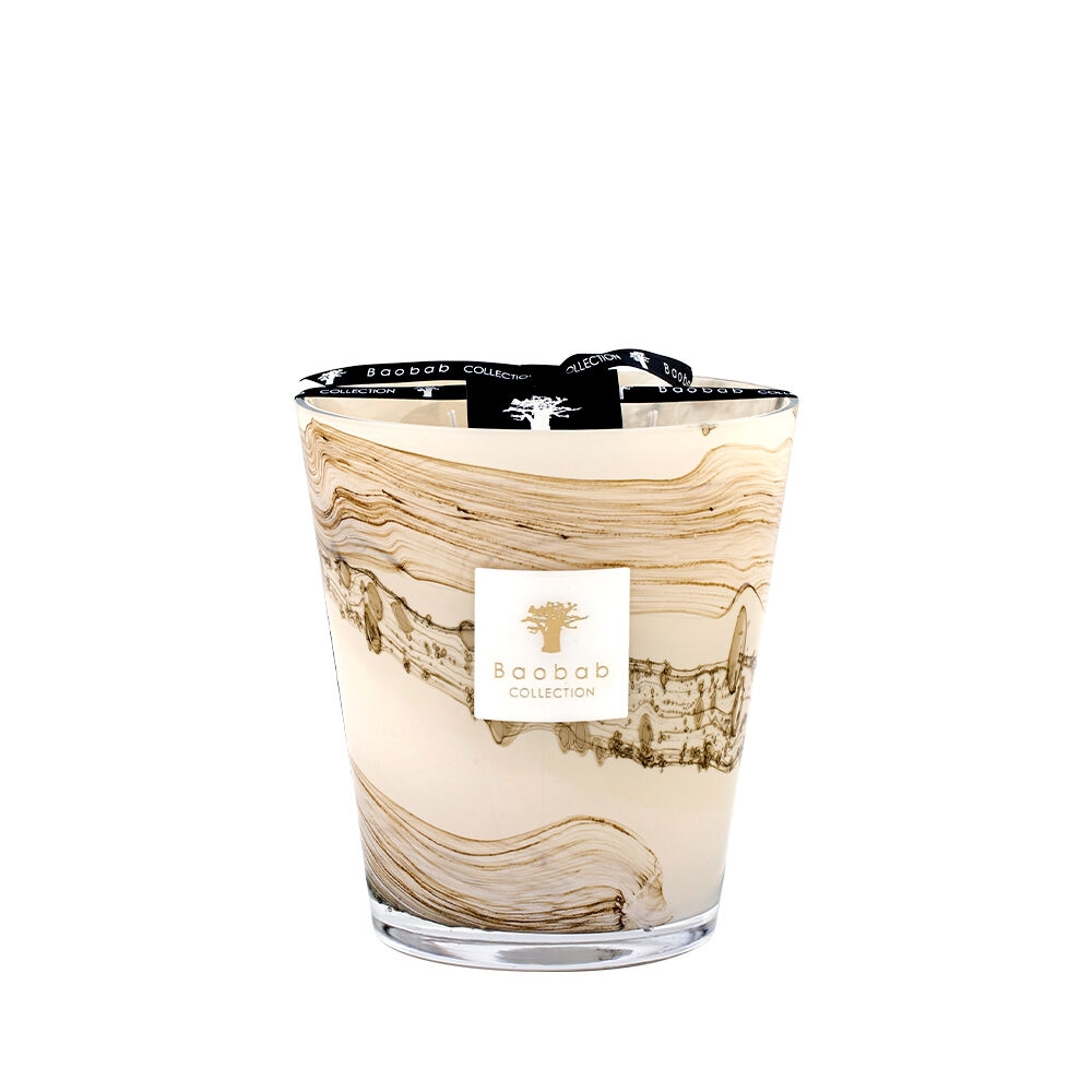K-Lifestyle BAOBAB COLLECTION Max 16 Sand Candle 1.1kg Silory (1.1kg)