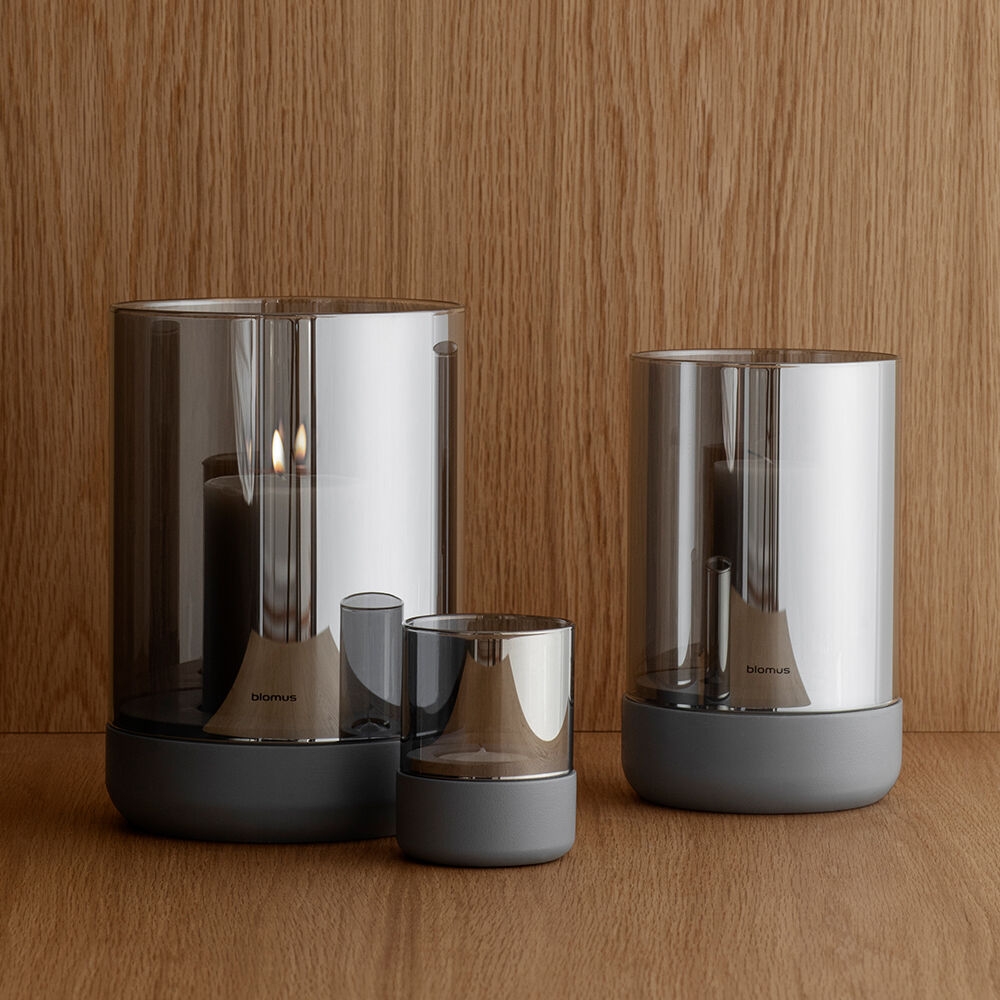 K-Lifestyle MAISON DE CONCEPT Blomus Karma Glass Tealight Holder L 2 colors