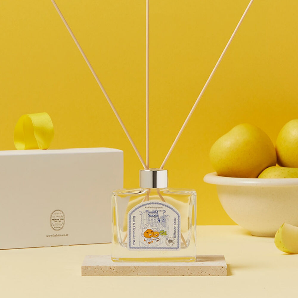 K-Lifestyle KAKAO FRIENDS Lachun Rest Time Diffuser 100ml Fresh Garden (100ml)