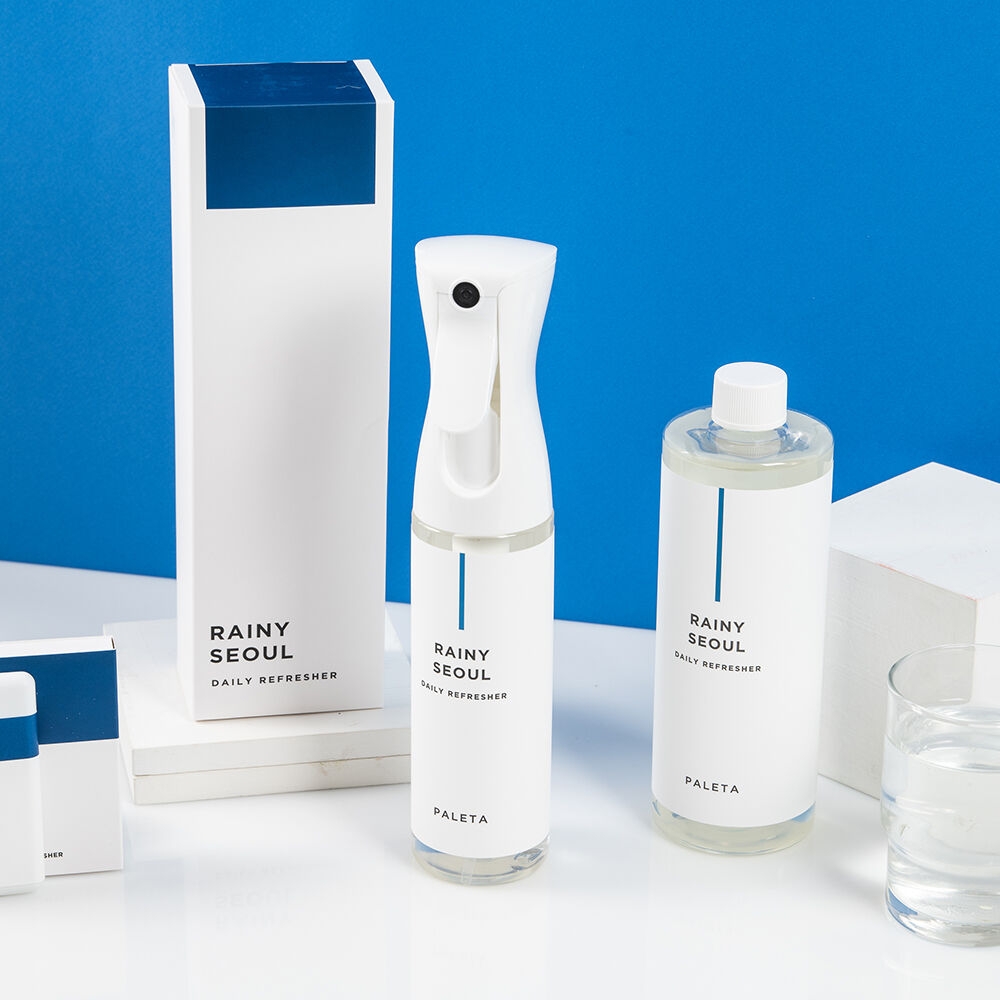 K-Lifestyle PALETA Daily Refresher Rainy Seoul (Random) Main Product 300ml / Refill 500ml (300ml)