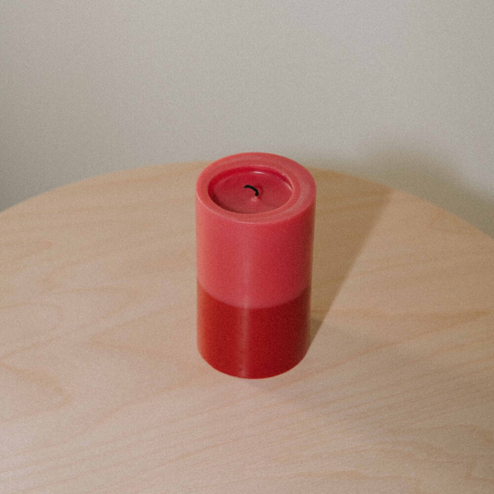 K-Lifestyle Hap Line Candle Pink