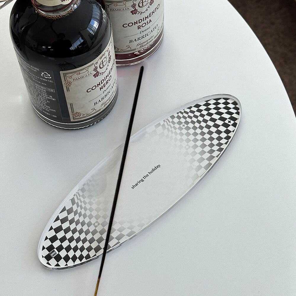 K-Lifestyle LEEJEE Checkmate Acrylic Incense Holder