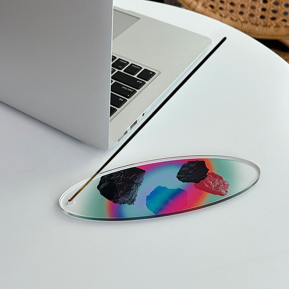 K-Lifestyle LEEJEE Falling Stone Acrylic Incense Holder