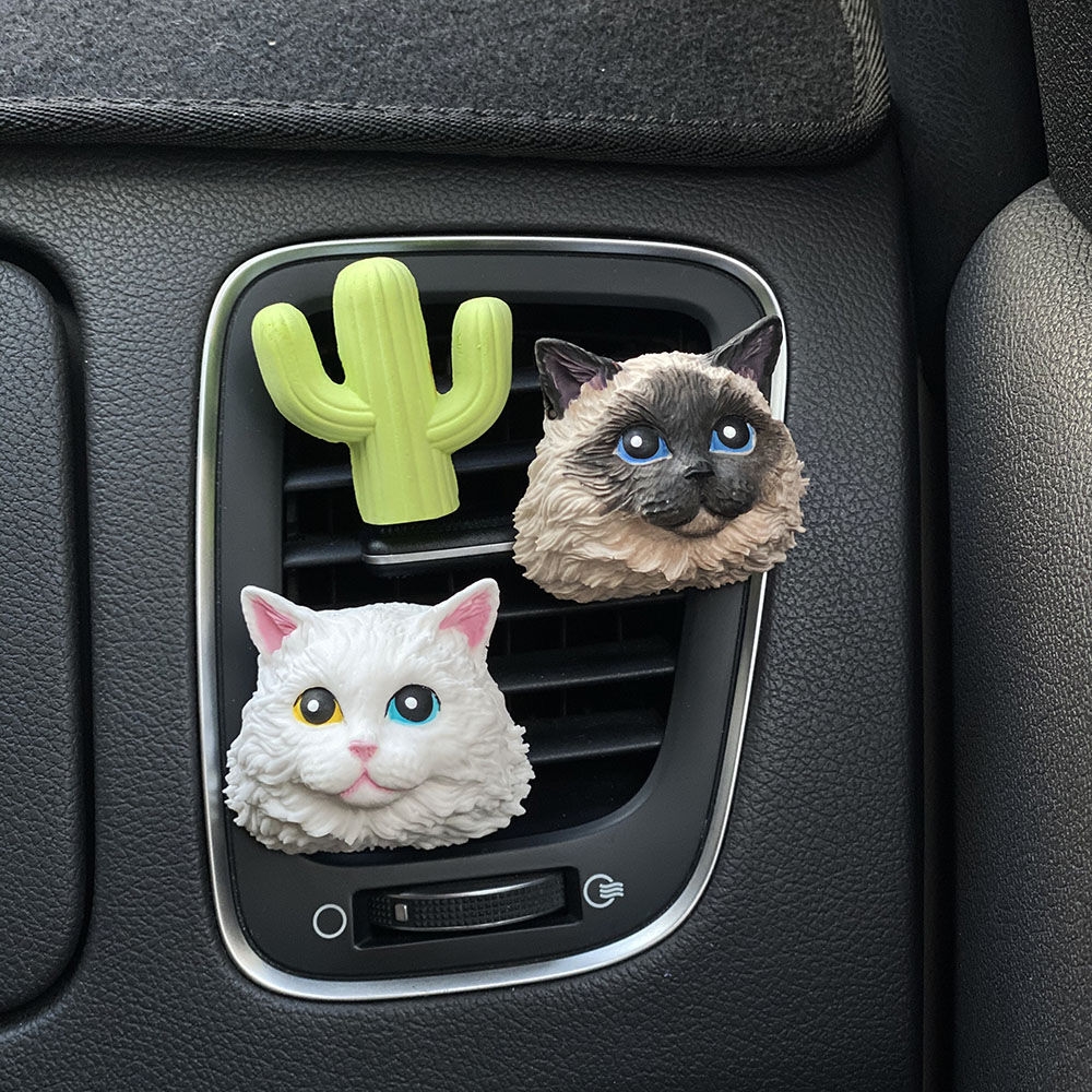 K-Lifestyle coming candle Pet Cat Car Plaster Air Freshener