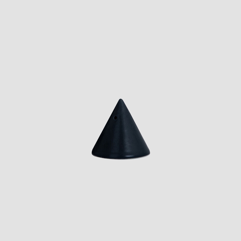 K-Lifestyle craftpractise CONE INCENSE STICK HOLDER, Matte Black