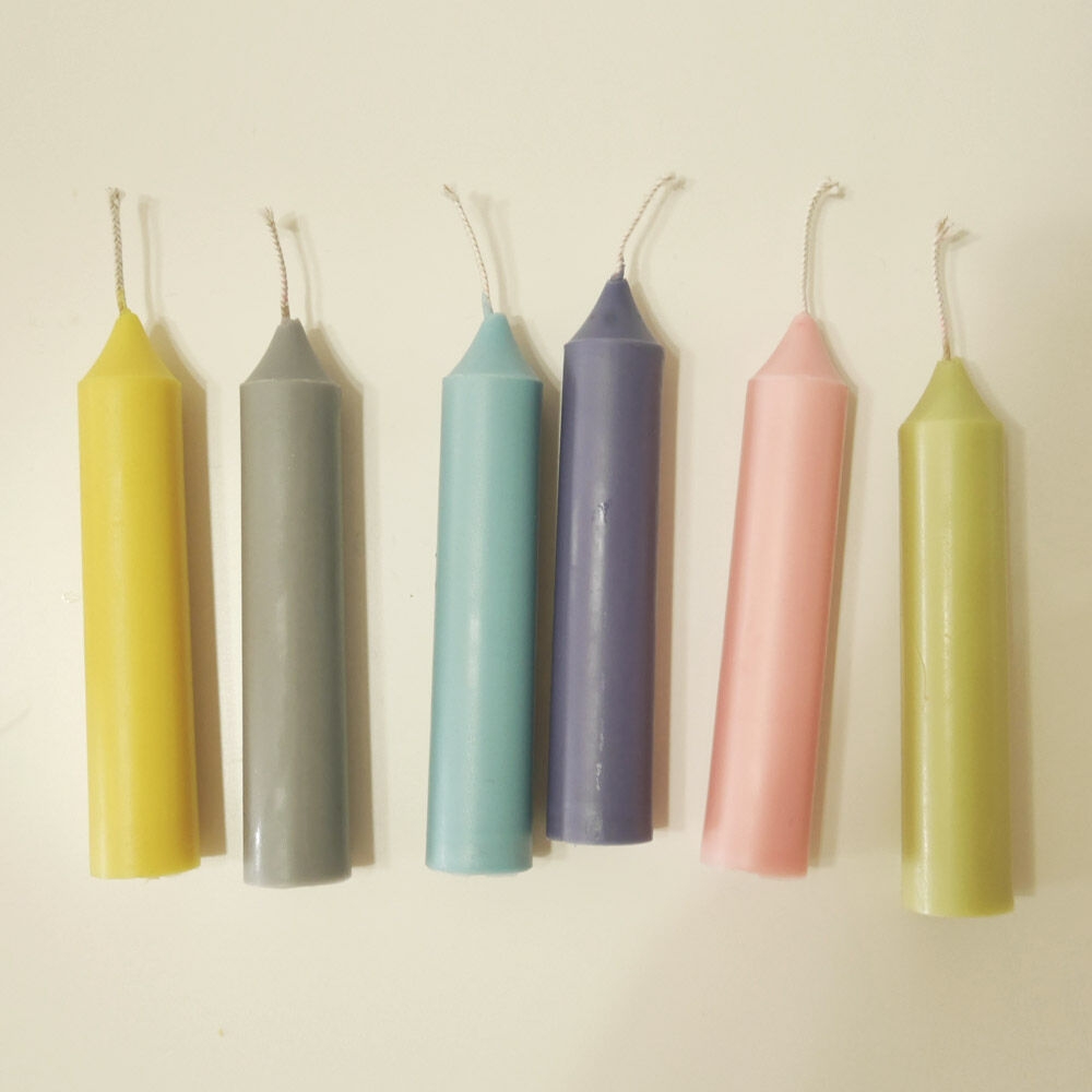 K-Lifestyle 365day Mini Taper Candle / Candlestick Candle (Random)