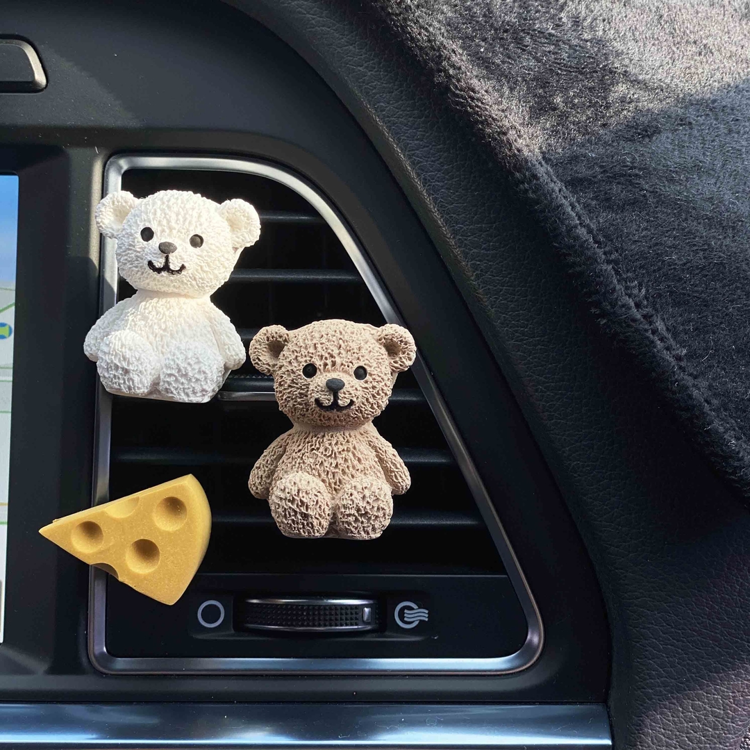 K-Lifestyle coming candle 1+1 Mini Bubbly Car Plaster Air Freshener