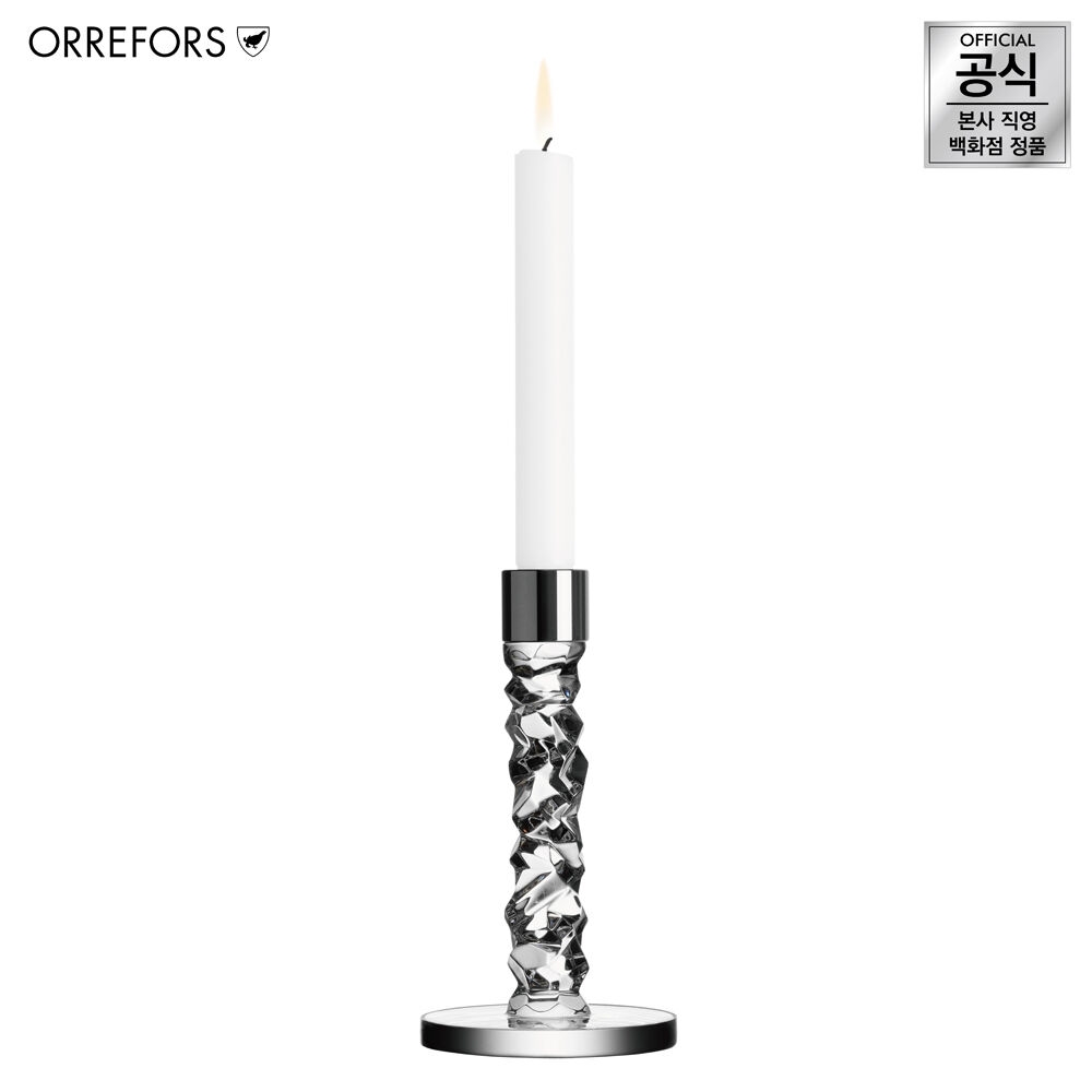 K-Lifestyle Orrefors Carat Candlestick Holder Height 183mm CARAT 6590164
