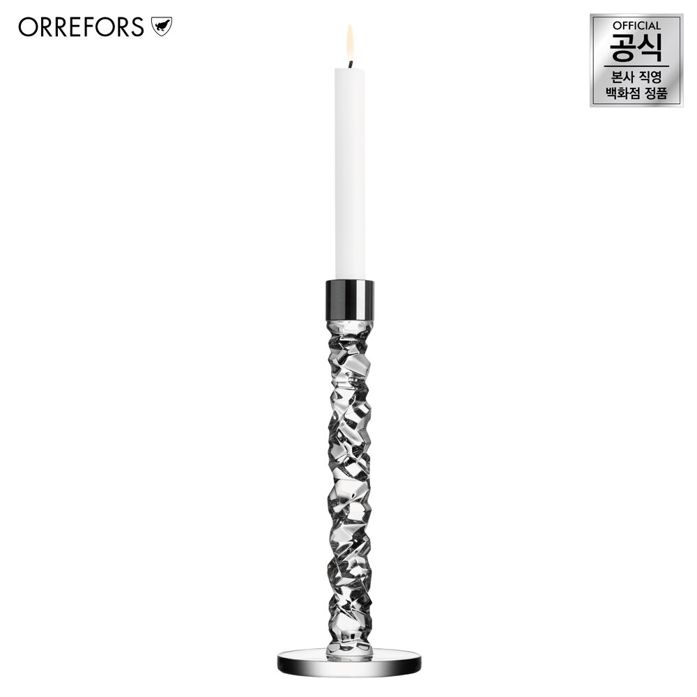 K-Lifestyle Orrefors Carat Candlestick Holder Height 297mm CARAT 6590165