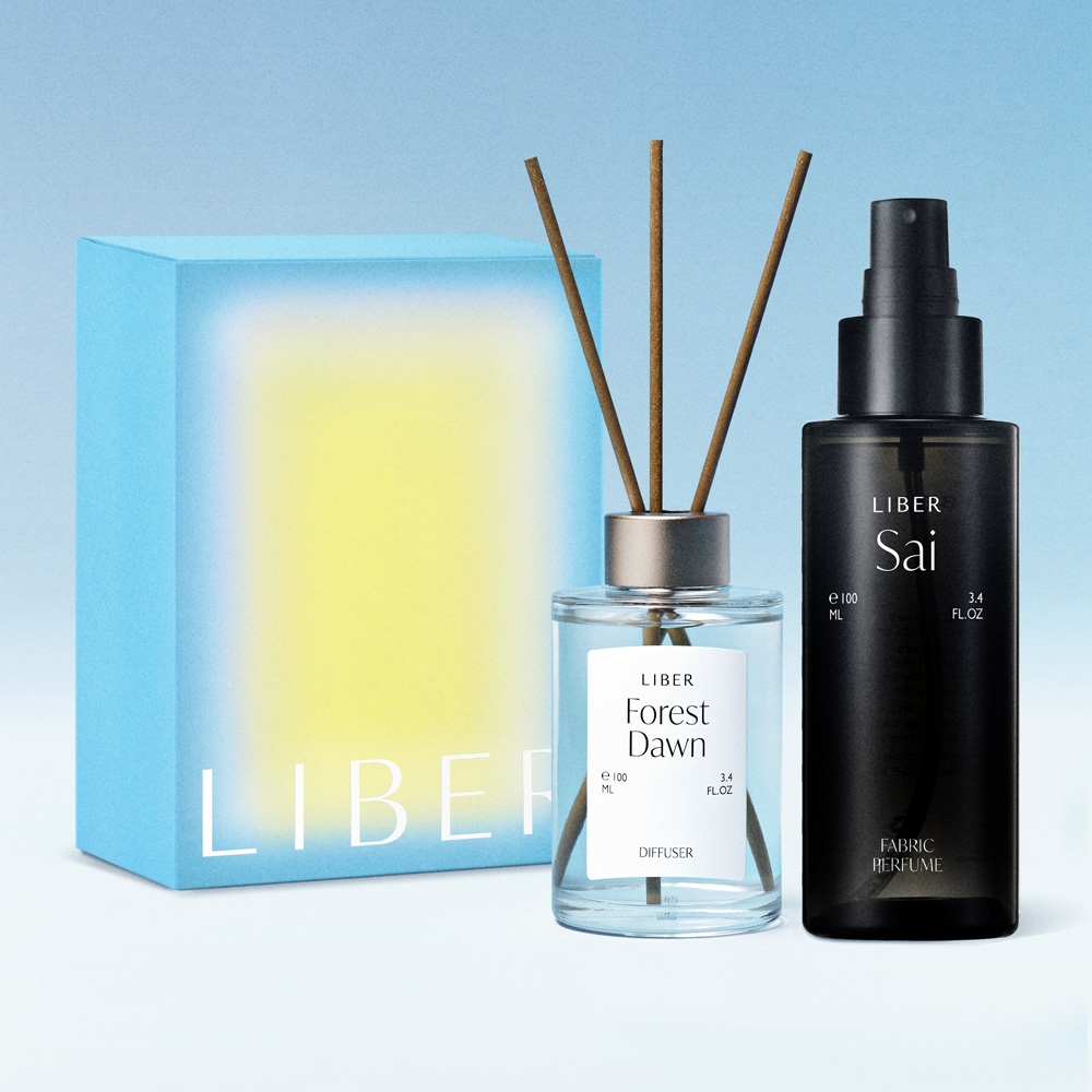 K-Lifestyle LIBER Fabric Perfume & Diffuser Gift