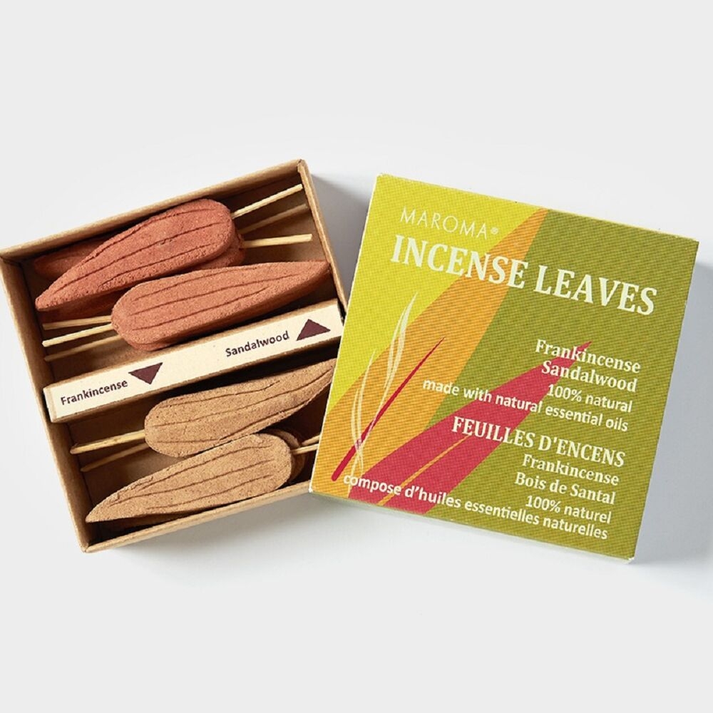 K-Lifestyle GRU THERAPY Leaf Incense_Frankincense & Sandalwood