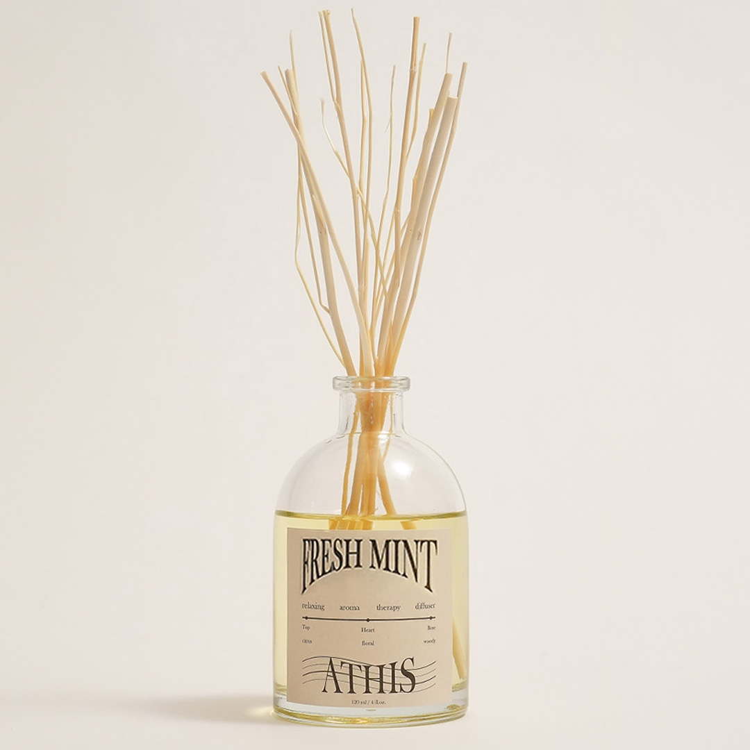 K-Lifestyle Athis Premium Natural Fresh Mint Diffuser 120ml (120ml)