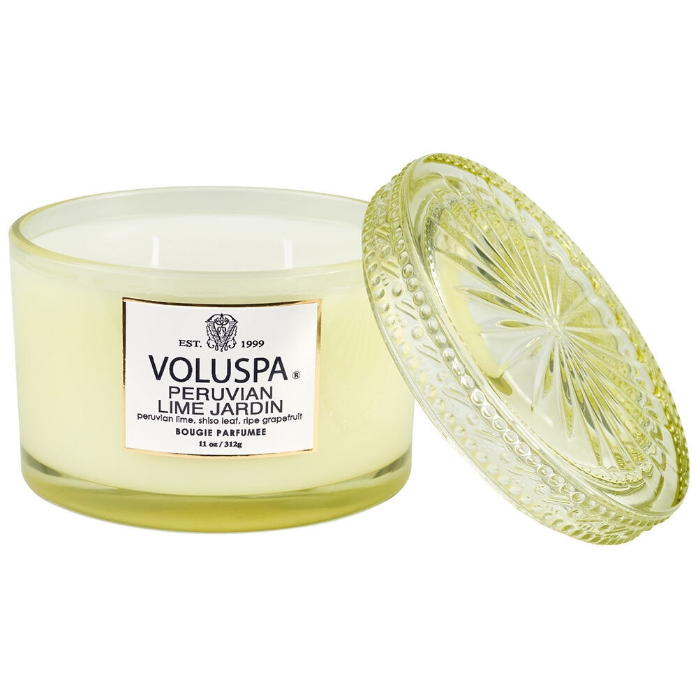 K-Lifestyle VOLUSPA Peruvian Lime Jardine 11oz 2-wick Candle (11oz)