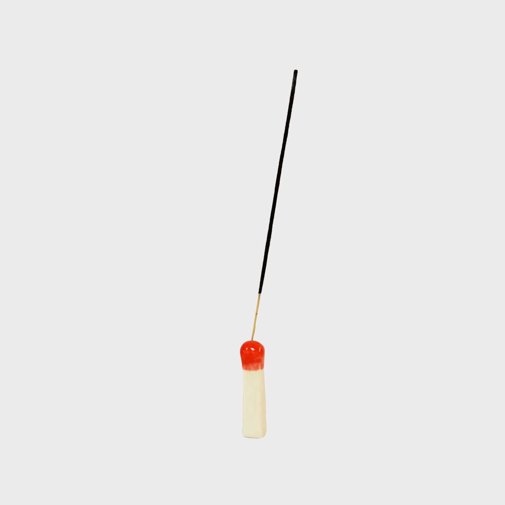 K-Lifestyle PEARSHRIMP CERAMIC GIANT MATCH INCENSE HOLDER