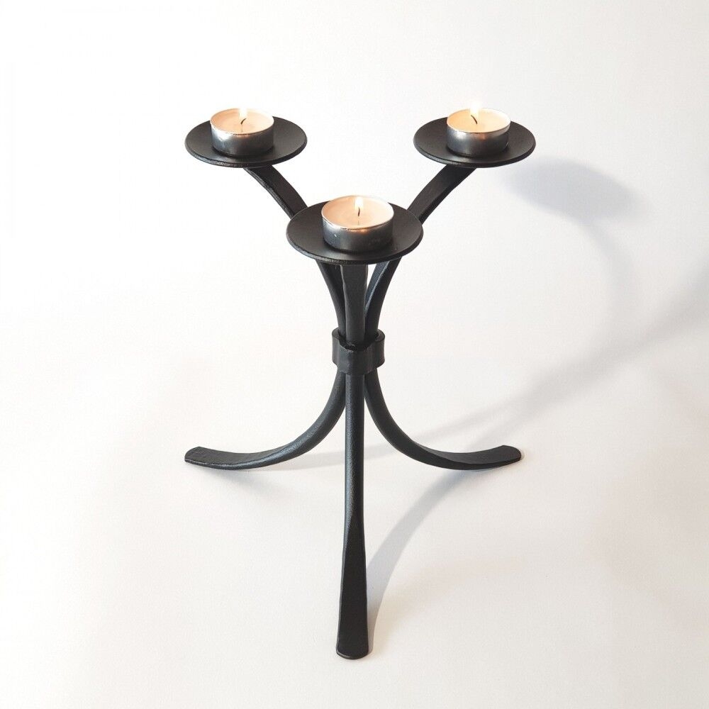 K-Lifestyle SOEMORU Metal Forged Candlestick Candle Holder 3_1