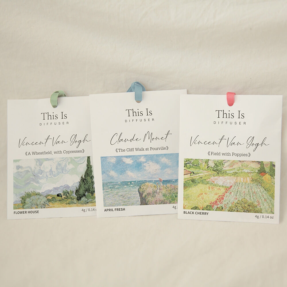 K-Lifestyle This is Diffuser This Is Sachet Masterpiece Paper Air Freshener 5-Piece Set