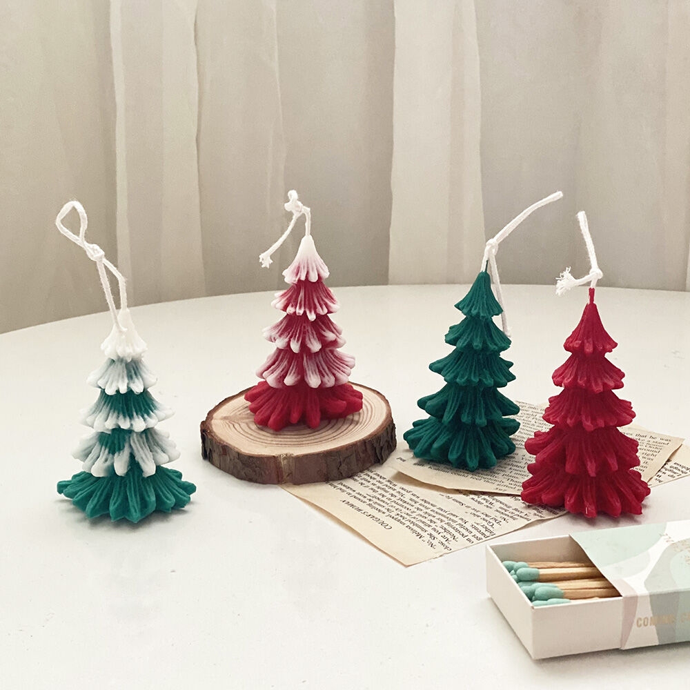 K-Lifestyle coming candle Christmas 5-Tier Tree Candle