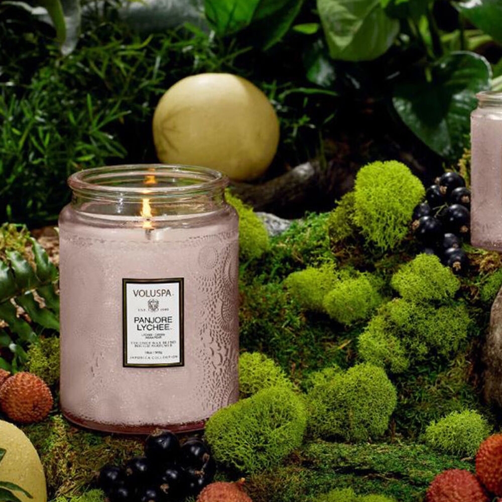 K-Lifestyle VOLUSPA Panzery Rich L Glass Candle 18oz (510g) (18oz)