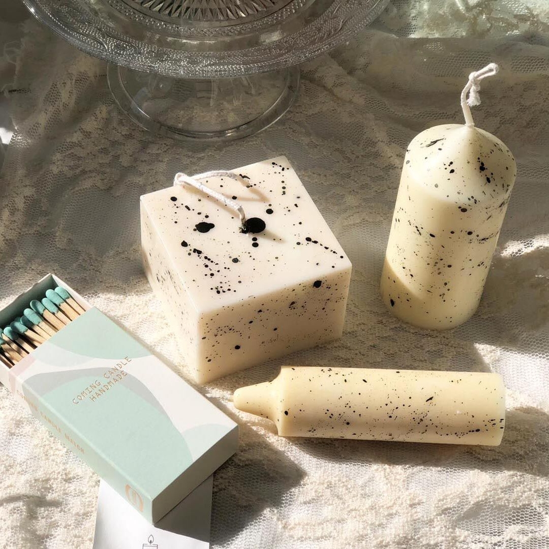 K-Lifestyle coming candle Marvel Dot Candle