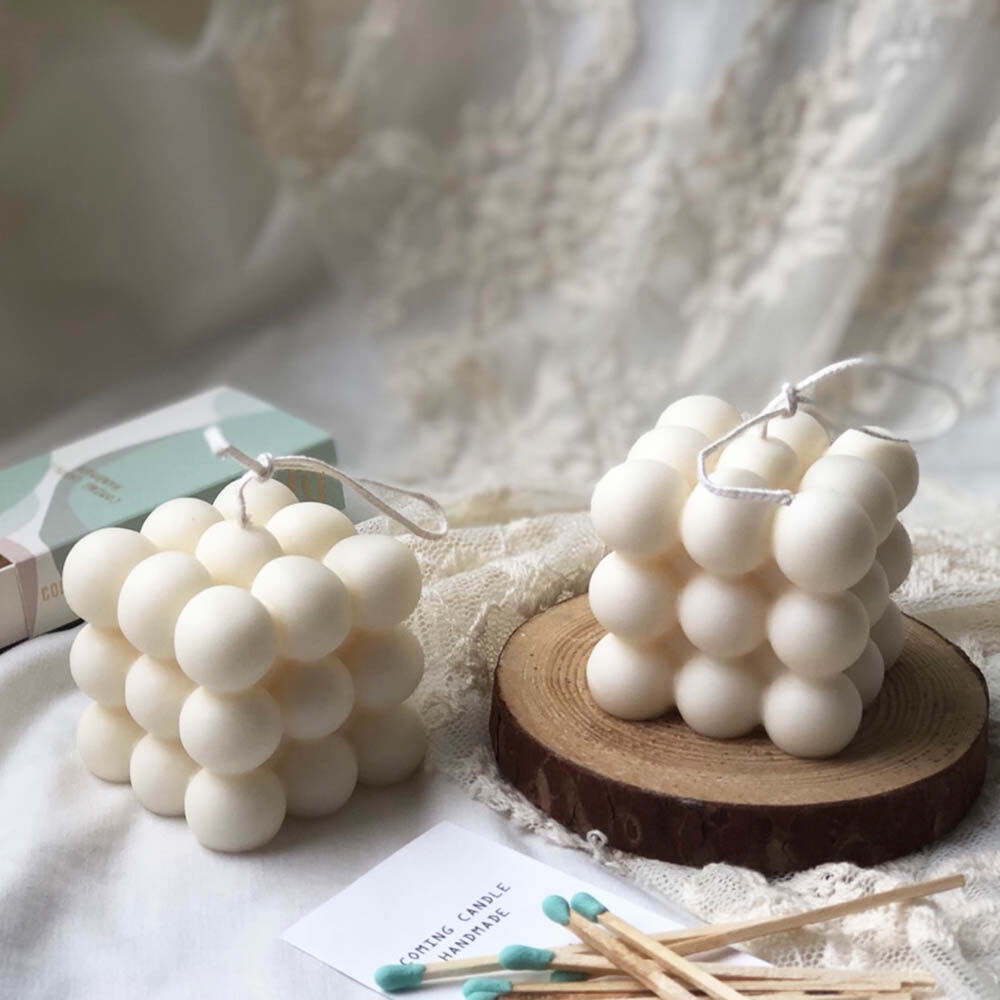 K-Lifestyle coming candle Cube Object Candle