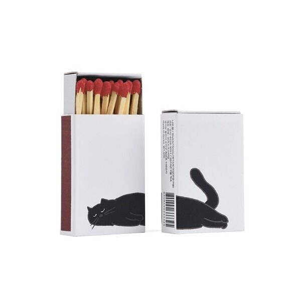 K-Lifestyle briskstyle Matchstick Lying Cat 2p