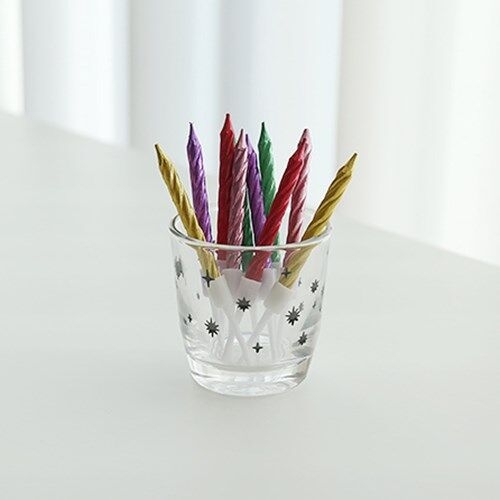 K-Lifestyle Maison de aloha Pearl Twist Candle - Mix(10pcs set)