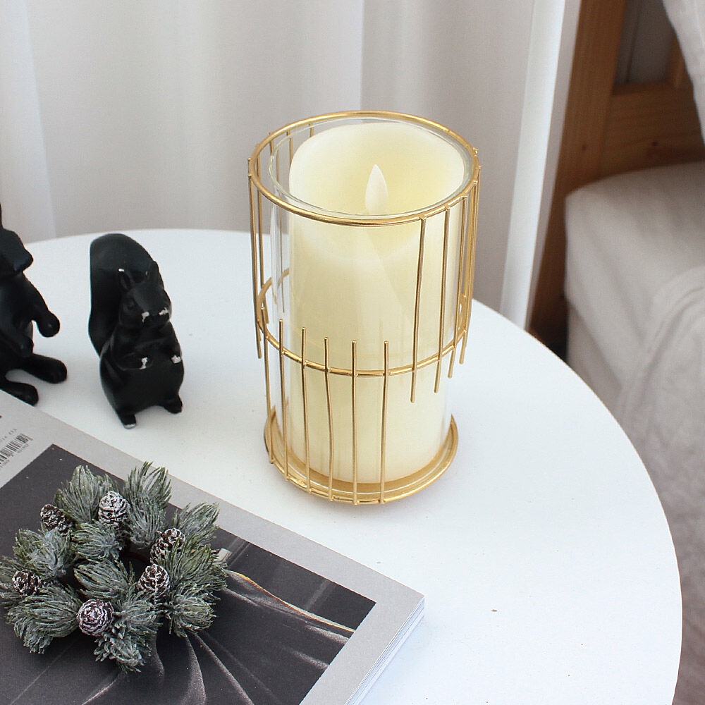 K-Lifestyle shininghome 1 Inners Gold Point Candle Holder